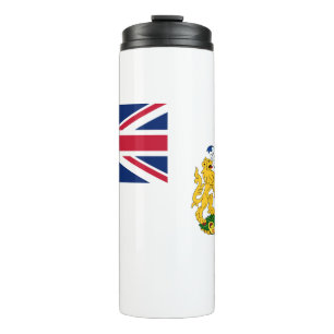 Flagge des Britischen Antarktis-Territoriums Thermosbecher