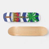 Flagge des britischen Territoriums des Indischen O Skateboard (Horizontal)