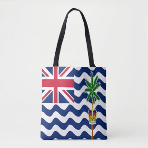 Flagge des Britischen Territoriums im Indischen Oz Tasche