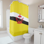 Flagge des Brunei-Duschvorhangs Duschvorhang (Beispiel)