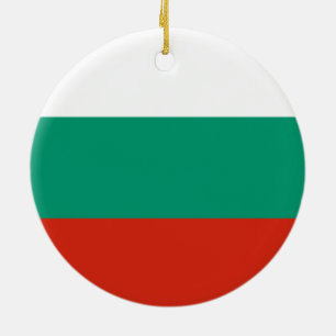 Flagge des bulgarischen Ornaments Keramikornament