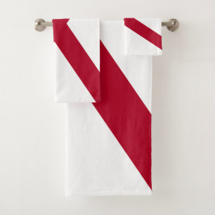 Flagge des Bundesstaates Alabama Badhandtuch Set