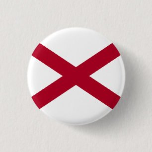 Flagge des Bundesstaates Alabama Button