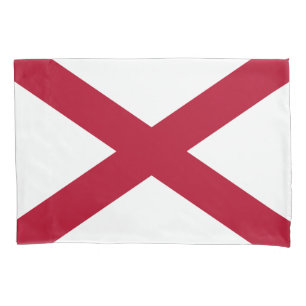 Flagge des Bundesstaates Alabama Kissenbezug