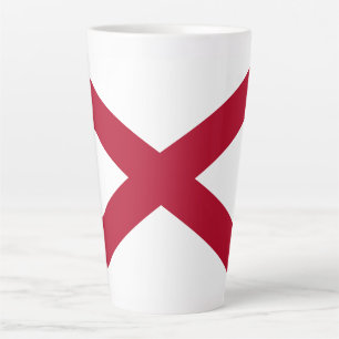 Flagge des Bundesstaates Alabama Milchtasse