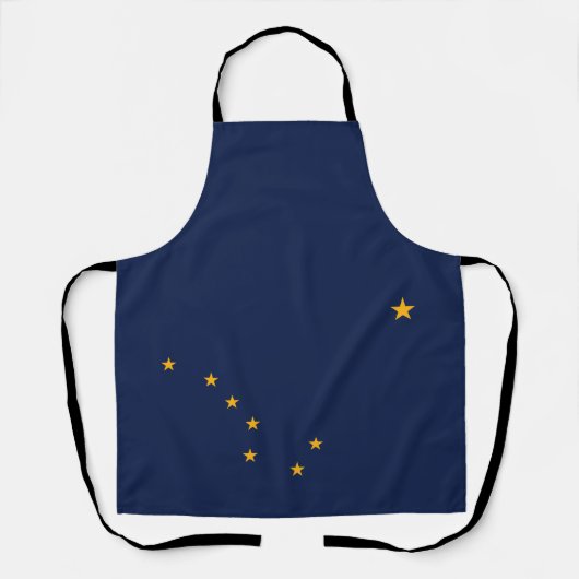 Flagge des Bundesstaates Alaska Schürze (Vorderseite)