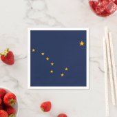 Flagge des Bundesstaates Alaska Serviette (Beispiel)