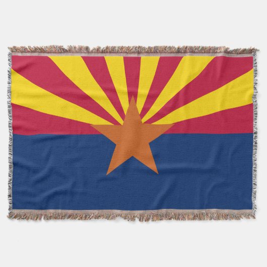 Flagge des Bundesstaates Arizona Decke (Vorderseite)