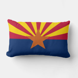 Flagge des Bundesstaates Arizona Lendenkissen