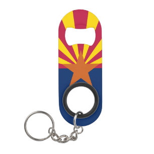 Flagge des Bundesstaates Arizona Mini Flaschenöffner