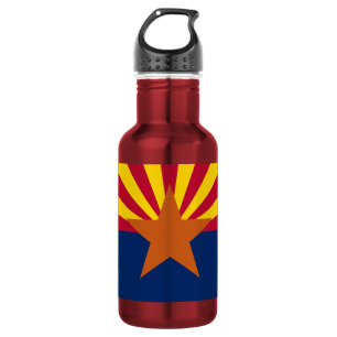 Flagge des Bundesstaates Arizona Trinkflasche
