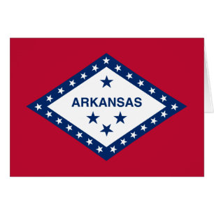 Flagge des Bundesstaates Arkansas