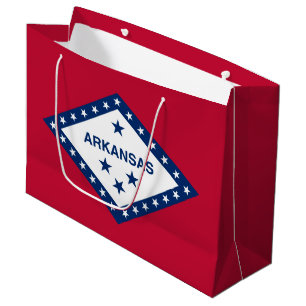 Flagge des Bundesstaates Arkansas Große Geschenktüte