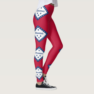 Flagge des Bundesstaates Arkansas Leggings