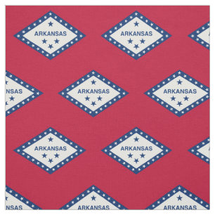 Flagge des Bundesstaates Arkansas Stoff