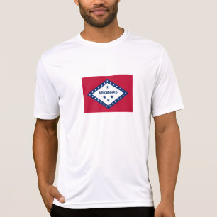 Flagge des Bundesstaates Arkansas T-Shirt