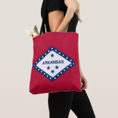 Flagge des Bundesstaates Arkansas Tasche (Von Nahem)