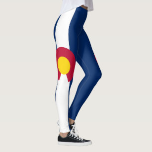 Flagge des Bundesstaates Colorado Leggings