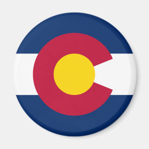 Flagge des Bundesstaates Colorado Magnet
