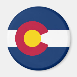 Flagge des Bundesstaates Colorado Magnet