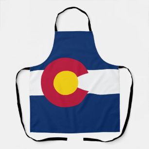 Flagge des Bundesstaates Colorado Schürze