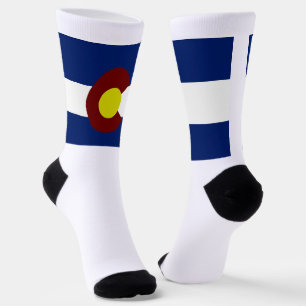 Flagge des Bundesstaates Colorado Socken