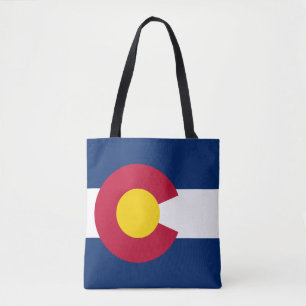 Flagge des Bundesstaates Colorado Tasche