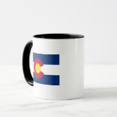 Flagge des Bundesstaates Colorado Tasse (Vorderseite Links)