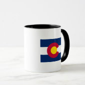 Flagge des Bundesstaates Colorado Tasse (VorderseiteRechts)