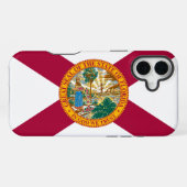 Flagge des Bundesstaates Florida iPhone Hülle (Rückseite (Horizontal))