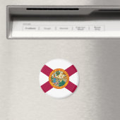 Flagge des Bundesstaates Florida Magnet (In Situ (Geschirrspüler))