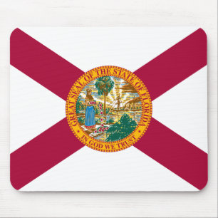 Flagge des Bundesstaates Florida Mousepad