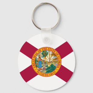 Flagge des Bundesstaates Florida Schlüsselanhänger
