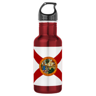 Flagge des Bundesstaates Florida Trinkflasche