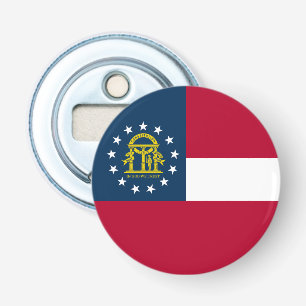 Flagge des Bundesstaates Georgia Flaschenöffner