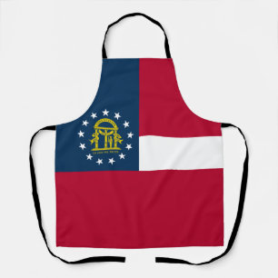 Flagge des Bundesstaates Georgia Schürze