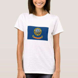 Flagge des Bundesstaates Idaho T-Shirt