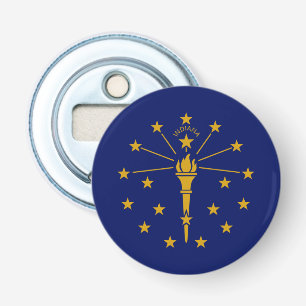 Flagge des Bundesstaates Indiana Flaschenöffner