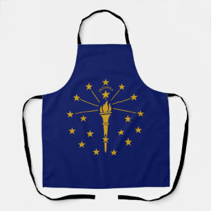 Flagge des Bundesstaates Indiana Schürze