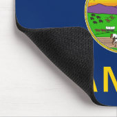 Flagge des Bundesstaates Kansas Mousepad (Ecke)