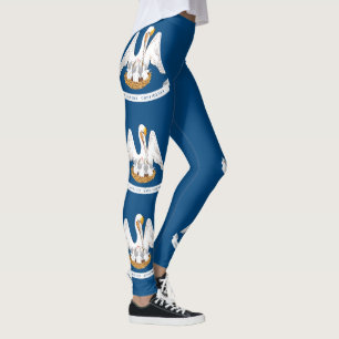 Flagge des Bundesstaates Louisiana Leggings
