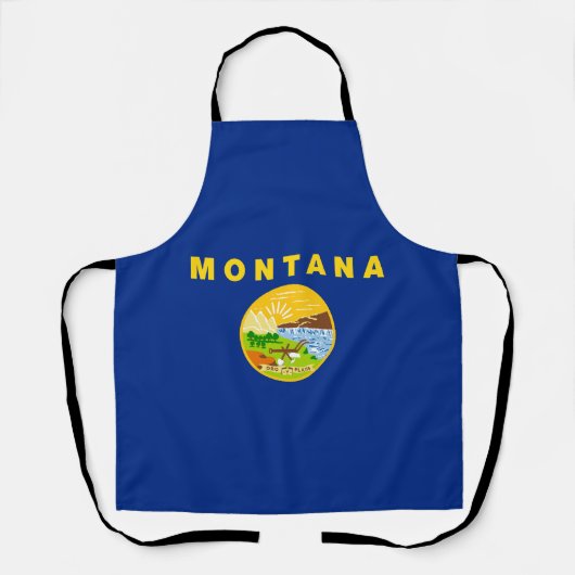 Flagge des Bundesstaates Montana Schürze (Vorderseite)