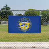 Flagge des Bundesstaates Nebraska Banner (Insitu)
