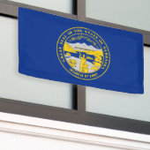 Flagge des Bundesstaates Nebraska Banner (Äußeres Gebäude)