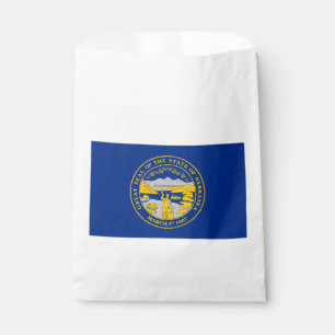 Flagge des Bundesstaates Nebraska Geschenktütchen
