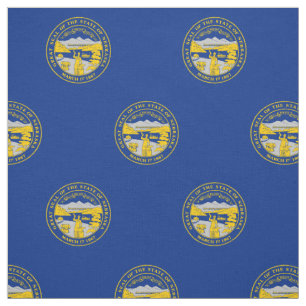 Flagge des Bundesstaates Nebraska Stoff