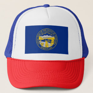 Flagge des Bundesstaates Nebraska Truckerkappe