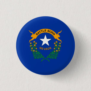Flagge des Bundesstaates Nevada Button