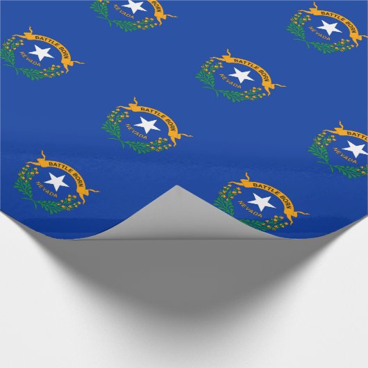 Flagge des Bundesstaates Nevada Geschenkpapier (Ecke)
