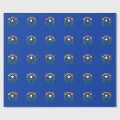 Flagge des Bundesstaates Nevada Geschenkpapier (Flach)